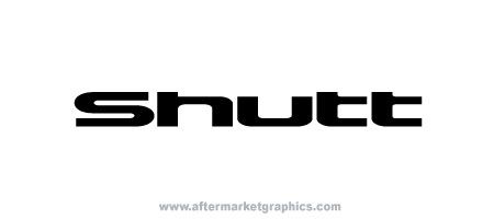 Shutt Logo (11cmx1,5cm)