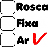 Rosca/Fixa/Ar (18cmx18cm)